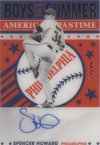 2021 Panini Chronicles - Spencer Howard #BOS-SH