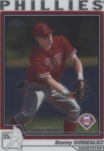 2004 Topps Chrome Traded & Rookies - Danny Gonzalez #T146