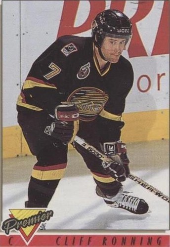 1993-94 O-Pee-Chee Premier - Cliff Ronning #81