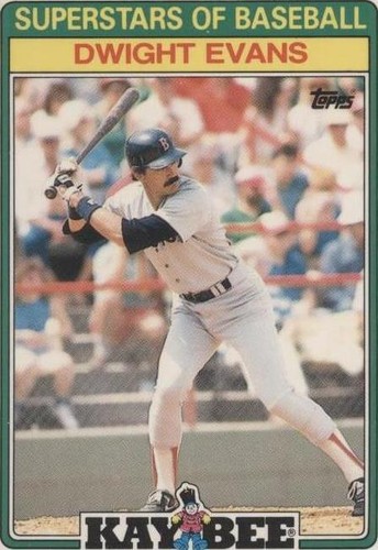 1988 Topps Kay Bee Toys Superstars of Baseball - Dwight Evans #10