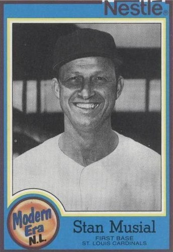 1987 Topps Nestlé All-Time Dream Team - Stan Musial #23