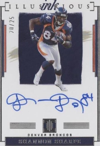 2022 Panini Impeccable Shannon Sharpe #INK-SSH