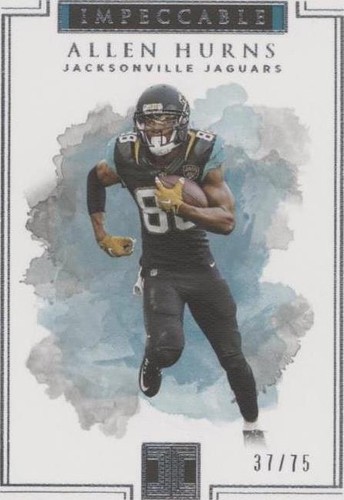 2017 Panini Impeccable Allen Hurns #58