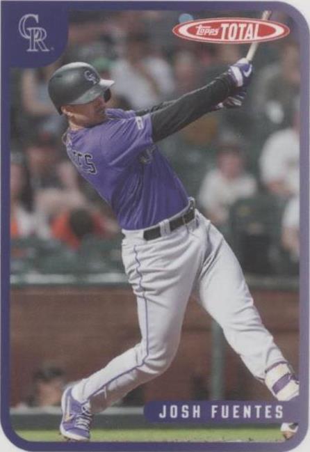 2020 Topps Total - Josh Fuentes #585