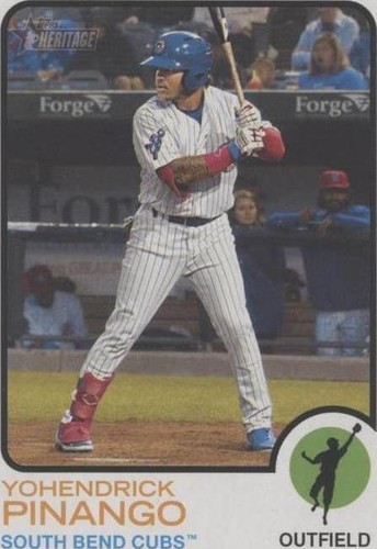 2022 Topps Heritage Minor League Edition - Yohendrick Pinango #154