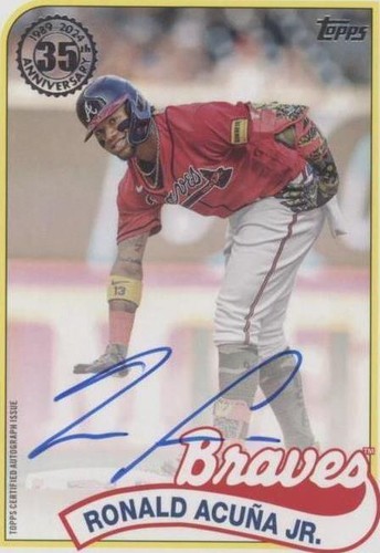 2024 Topps Series 1 - Ronald Acuña Jr. #89BA-RAJ