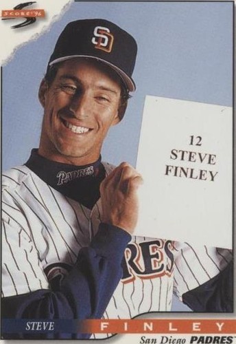 1996 Score - Steve Finley #287