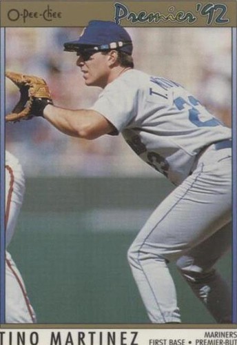 1992 O-Pee-Chee Premier - Tino Martinez #64