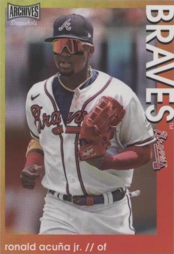 2022 Topps Archives - #5 Ronald Acuna Jr. | eBay