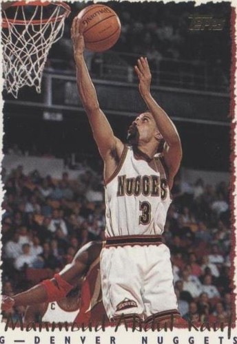 NBA DENVER NUGGETS ABDUL RAUF 激レア ULTRA RARE MAHMOUD ABDUL RAUF #3 DENVER NUGGETS NBA CHAMPION