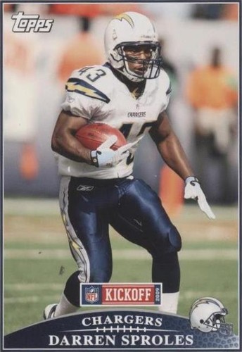 2009 Topps Kickoff Darren Sproles #68
