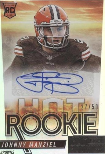 2014 Panini Hot Rookies Johnny Manziel #HR-JM