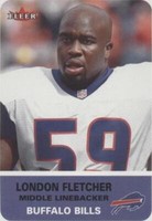 2002 Fleer Tradition London Fletcher #235