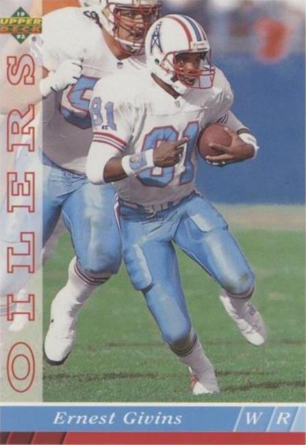 1993 Upper Deck Ernest Givins #375