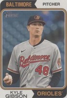 2023 Topps Heritage High Number - Kyle Gibson #654