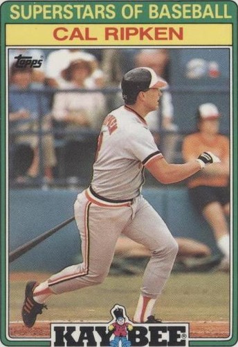1988 Topps Kay Bee Toys Superstars of Baseball - Cal Ripken #25