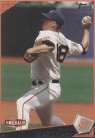 2009 Topps Emerald Nuts San Francisco Giants - Matt Cain #14