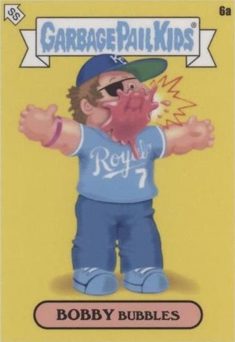 2022 Topps MLB x Garbage Pail Kids: Series 1 Keith Shore - Bobby Witt Jr. #6A