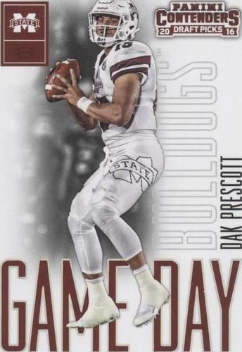 2016 Panini Contenders Draft Picks Dak Prescott #25