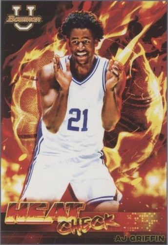 2021-22 Bowman University - AJ Griffin #HC-10