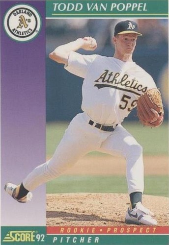 1992 Score - Todd Van Poppel #865