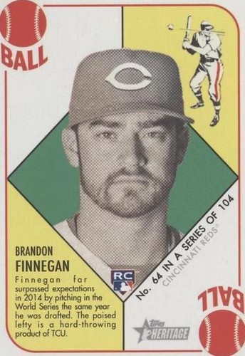 2015 Topps Heritage '51 - Brandon Finnegan #64