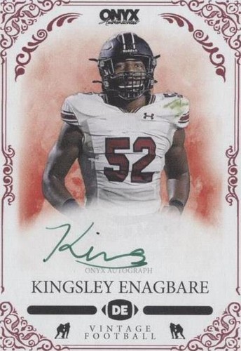 2022 Onyx Vintage Kingsley Enagbare #VAKE