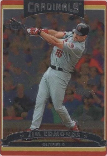 2006 Topps Chrome - Jim Edmonds #137