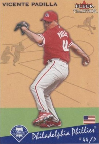 2002 Fleer Tradition Update - Vicente Padilla #U214