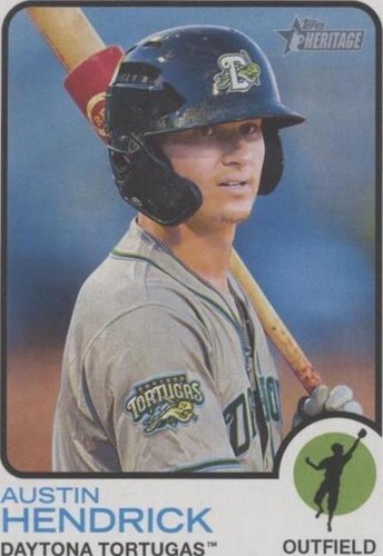 2022 Topps Heritage Minor League Edition - Austin Hendrick #18