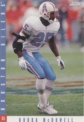 1993 Score Bubba McDowell #189