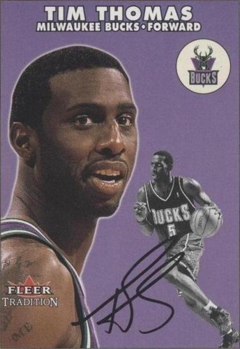 2000-01 Fleer Tradition - Tim Thomas #92