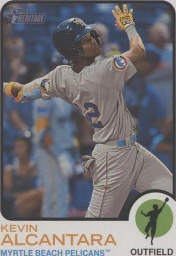2022 Topps Heritage Minor League Edition - Kevin Alcantara #7