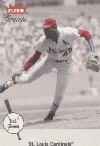 2002 Fleer Greats - Bob Gibson #50