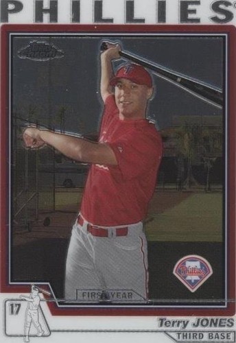 2004 Topps Chrome Traded & Rookies - Terry Jones #T205