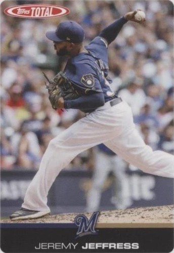 2019 Topps Total - Jeremy Jeffress #702