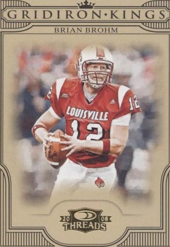 2008 Donruss Threads Brian Brohm #CGK-4