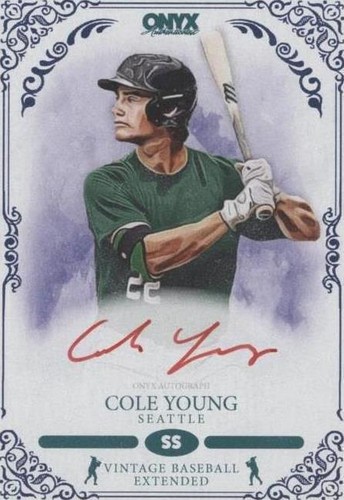 2022 Onyx Vintage Extended - Cole Young #VACY