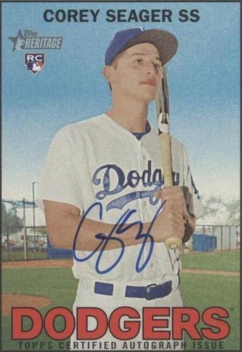 2016 Topps Heritage - Corey Seager #ROA-CSE