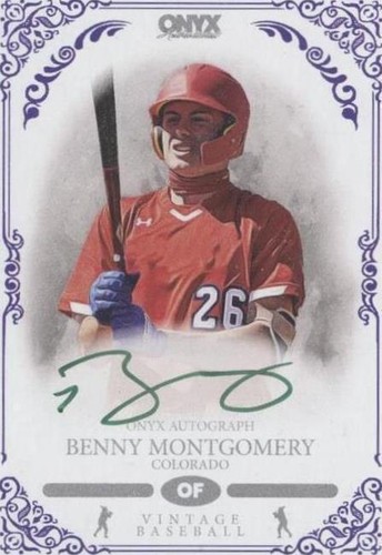 2022 Onyx Vintage - Benny Montgomery #VAAV