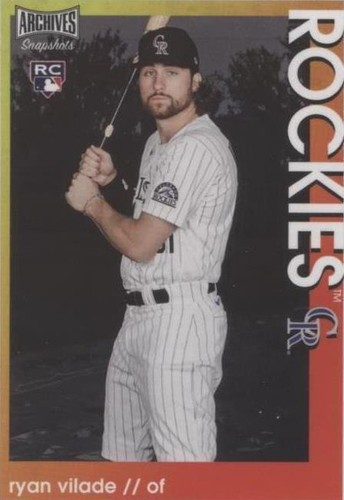 2022 Topps Archives Snapshots - Ryan Vilade #40