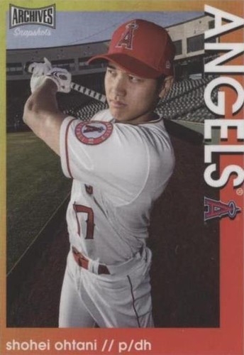 2019 Topps Archives Topps Magazine Inserts Shohei Ohtani #TM