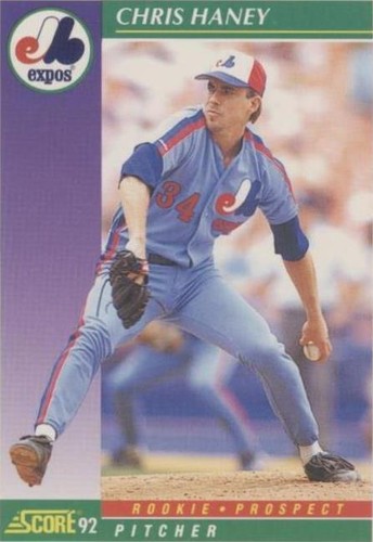 1992 Score - Chris Haney #873