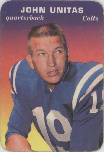 1970 Topps Super Glossy Johnny Unitas #2