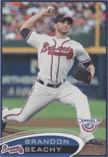 2012 Topps Opening Day - Brandon Beachy #81