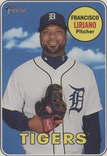 2018 Topps Heritage High Number - Francisco Liriano #583