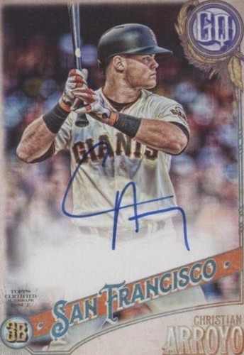 2018 Topps Gypsy Queen - Christian Arroyo #GQA-CA