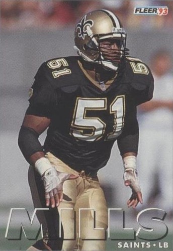 1993 Fleer Sam Mills #227