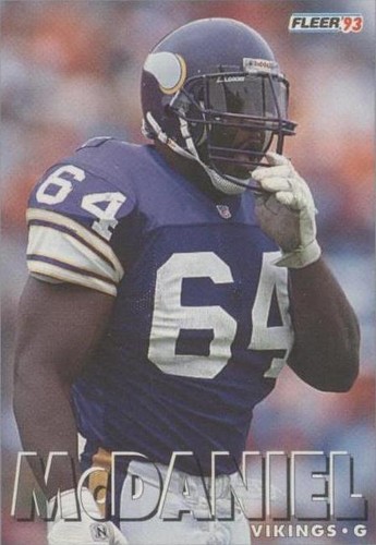 1993 Fleer Randall McDaniel #90