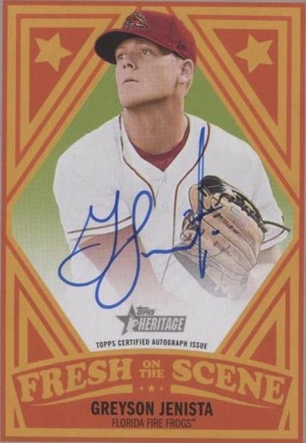 2019 Topps Heritage Minor League Edition - Greyson Jenista #FOSA-GJ